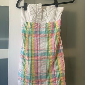 Lilly Pulitzer Vibrant Strapless Dress
